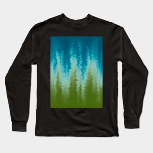 Abstract design | forest Long Sleeve T-Shirt